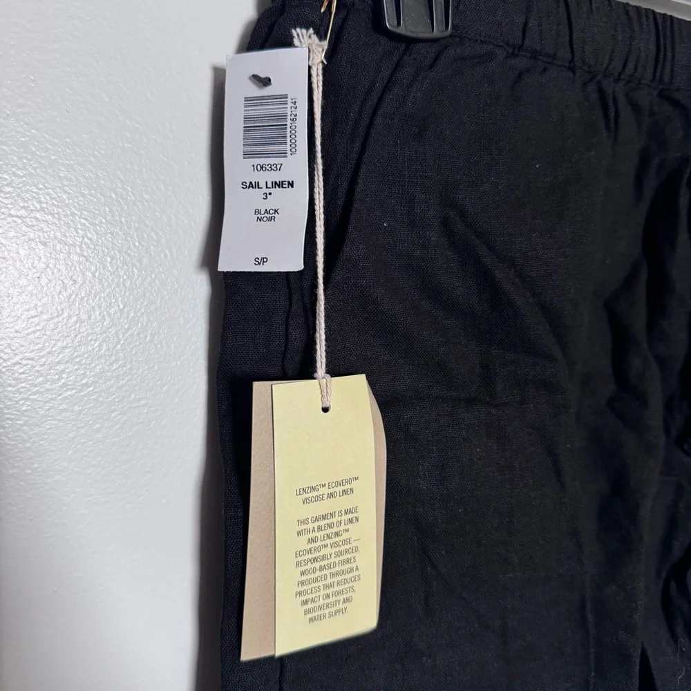 Aritzia Sail Linen Shorts 3” NWT - Picture 4 of 6
